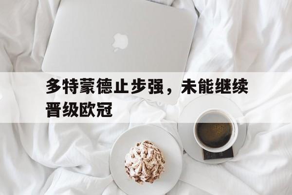 开云（中国）官方网站-多特蒙德止步强，未能继续晋级欧冠